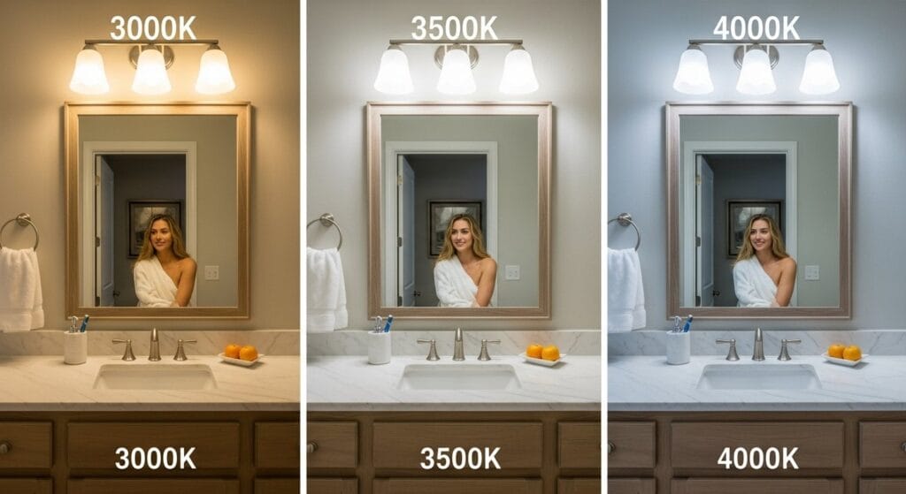 Mastering the Glow: Understanding Color Temperature for Bathroom Vanity Lights