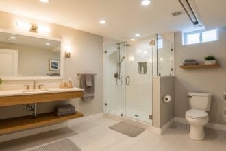 Basement Bathroom Ideas: A Contractor’s Guide to Smart Design & Waterproofing