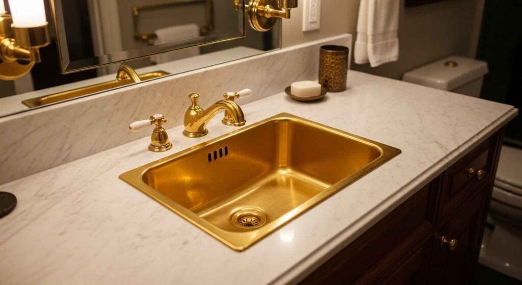 Brass Sinks: Adding Unmistakable Luxury and Warmth