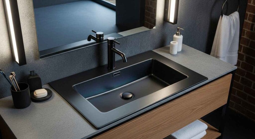 Gunmetal and Dark Metal Finishes