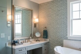 Bathroom Wallpaper Ideas: A Contractor’s Guide to Durable & Stylish Designs