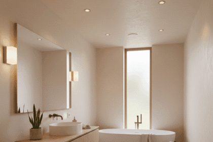 Mastering Japandi Lighting in Your Bathroom