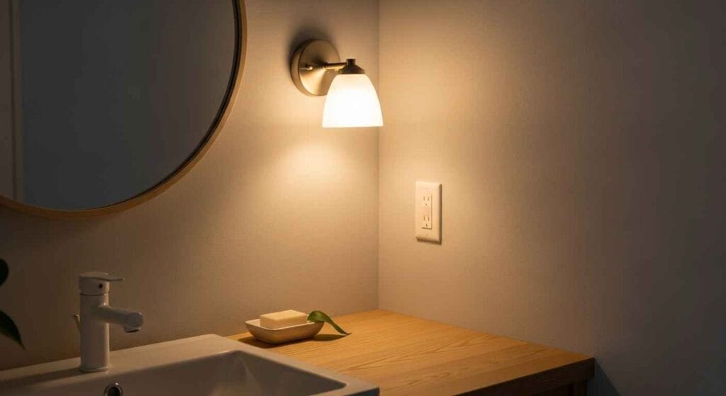 Crafting the Signature Soft, Warm Glow in Your Japandi Bathroom