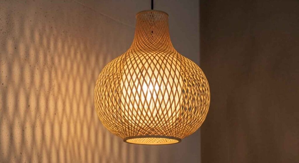 Selecting and Integrating Natural Materials for Japandi Light Fixtures
