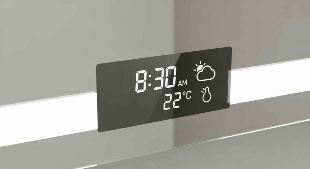 Beyond Reflection: Built-In Digital Displays