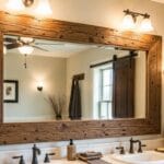 Rustic Bathroom Mirrors: Choosing, Sizing, and Lighting