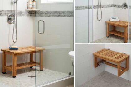 The Contractor’s Guide to Choosing and Caring for Your Perfect Teak Shower Bench