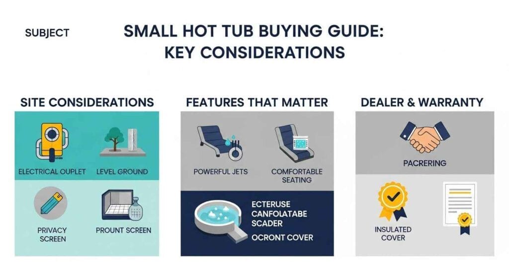 Essential Buying Guide for Small Jacuzzi