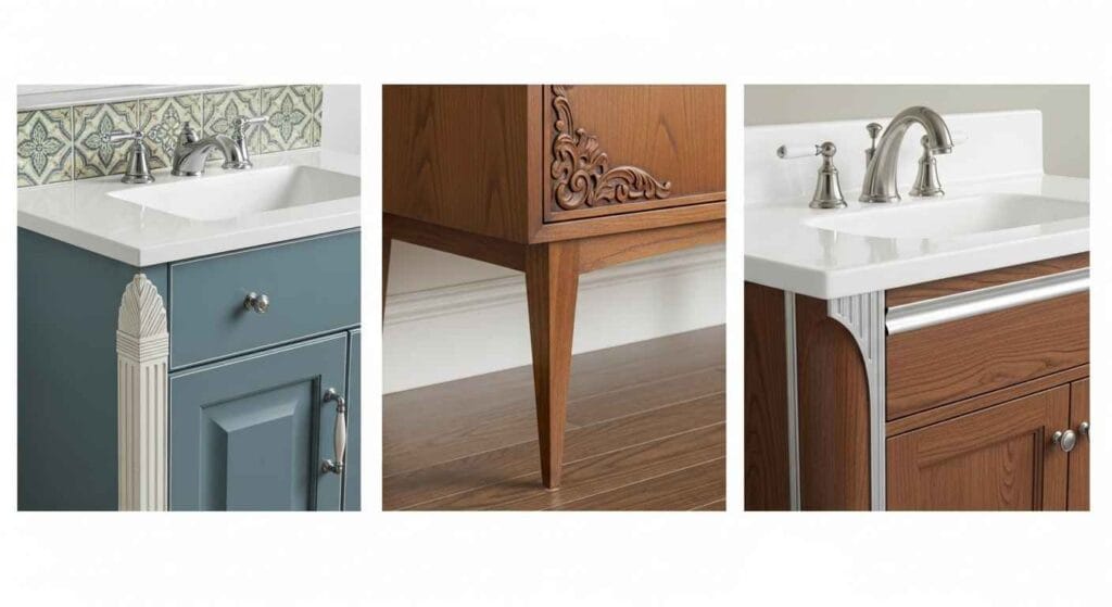 What Defines a Retro Bathroom Vanity?