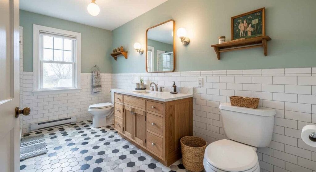 Designing Your Retro Bathroom: Beyond the Vanity