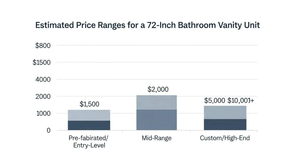 Budgeting for Your 72-Inch Bathroom Vanity