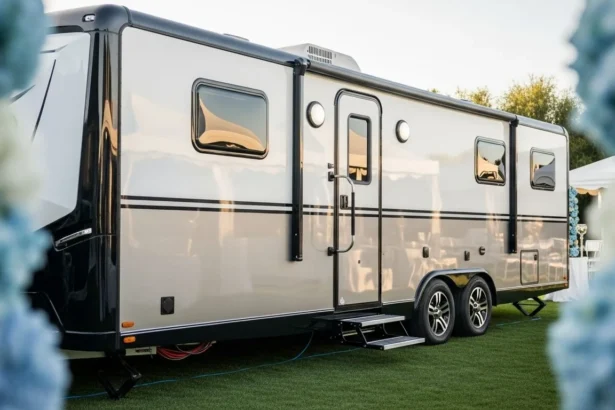 What is the Daily Rate for a Luxury Bathroom Trailer?