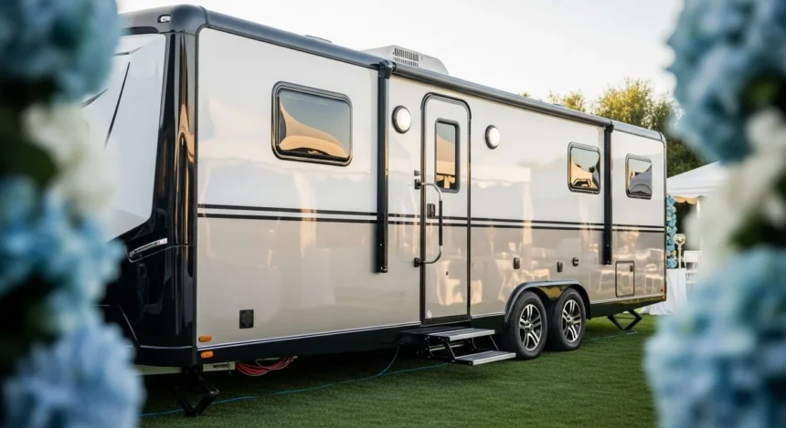 What is the Daily Rate for a Luxury Bathroom Trailer?