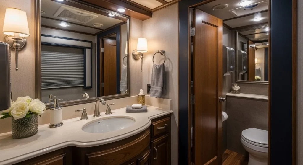 Standard vs. Premium Feature Comparisons in Luxury Restroom Trailers