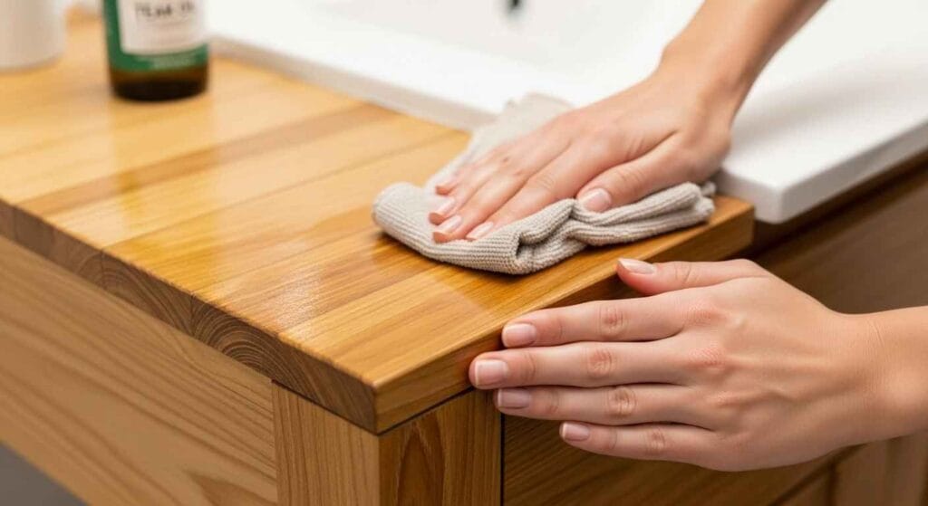 Maintaining Your Teak Bathroom Vanity