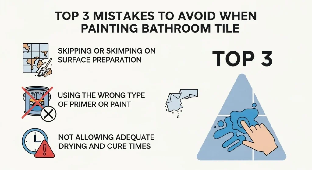 Painting Bathroom Tile