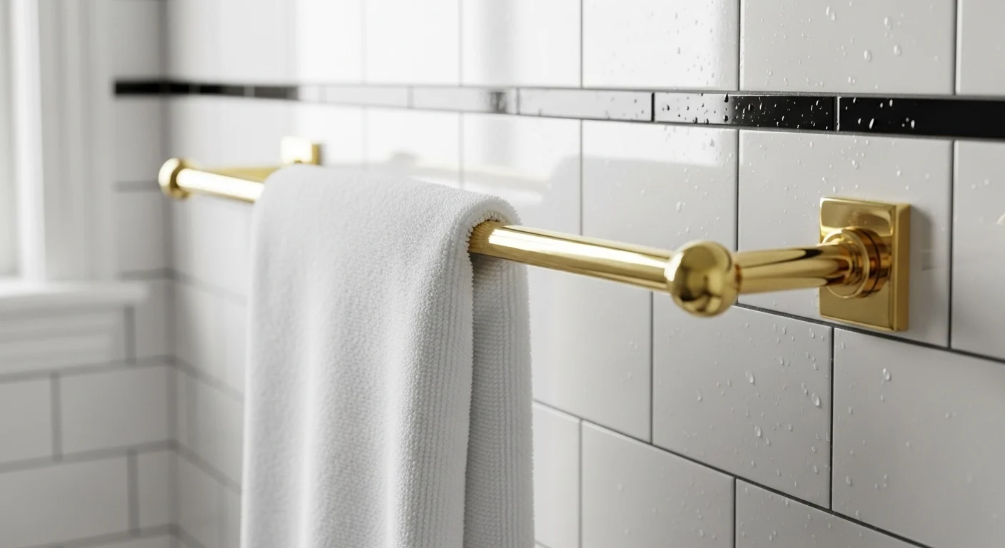 Your Complete Guide to Choosing and Installing a Brass Towel Bar