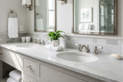 A Contractor’s Guide to Choosing a Marble Bathroom Vanity