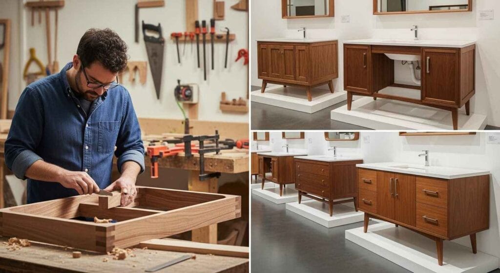 Sourcing Your Mid-Century Modern Vanity