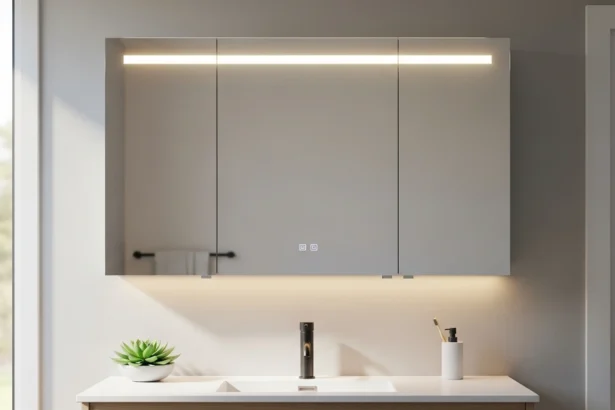 How to Choose the Perfect Mirrored Bathroom Cabinet with Light