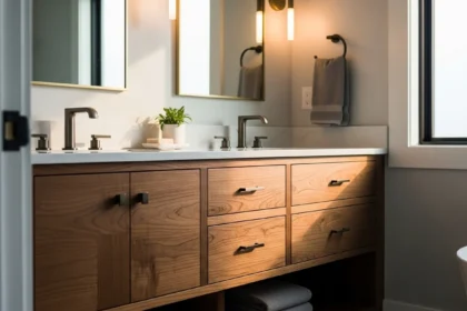 Choosing the Perfect Wooden Bathroom Vanity: A Contractor’s Guide to Durability and Style
