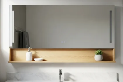 Bathroom Mirror with Shelf: The Ultimate Guide to Style and Storage