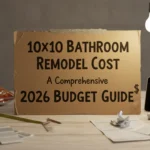 10×10 Bathroom Remodel Cost: A Comprehensive 2026 Budget Guide
