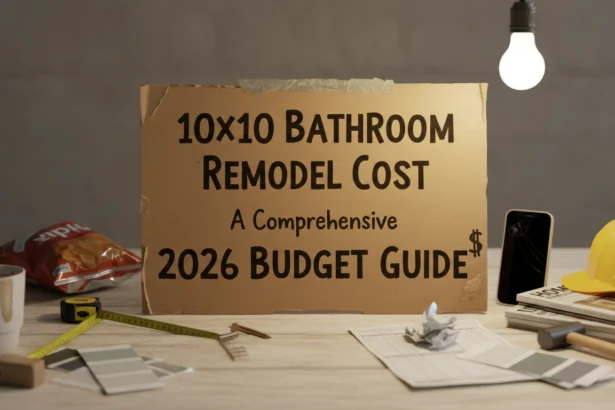10×10 Bathroom Remodel Cost: A Comprehensive 2026 Budget Guide