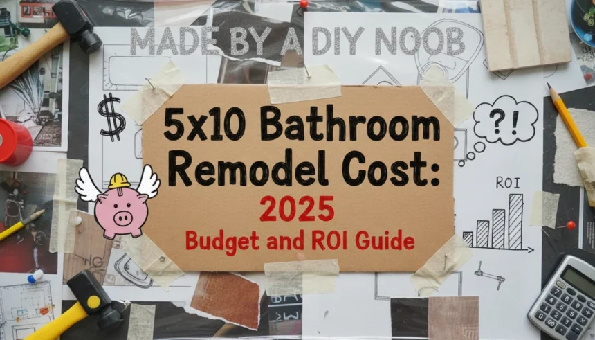 5×10 Bathroom Remodel Cost: 2025 Budget and ROI Guide