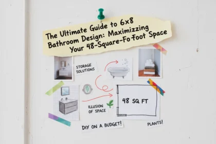 The Ultimate Guide to 6×8 Bathroom Design: Maximizing Your 48-Square-Foot Space