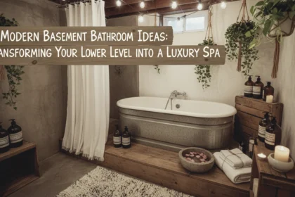 Modern Basement Bathroom Ideas: Transforming Your Lower Level into a Luxury Spa