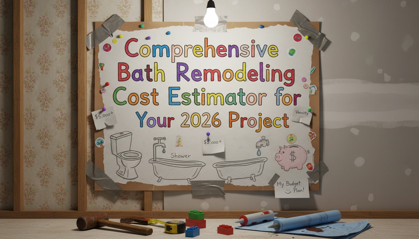 Comprehensive Bath Remodeling Cost Estimator for Your 2026 Project