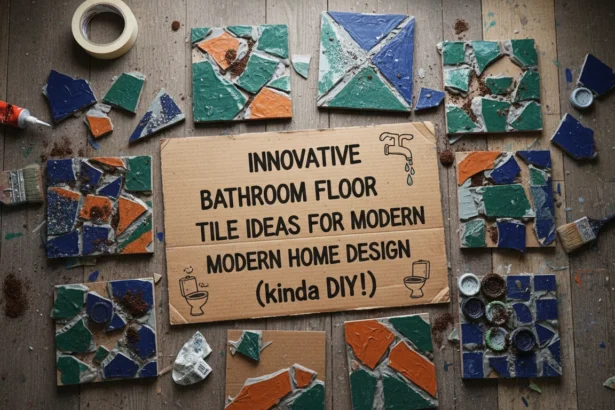 Innovative Bathroom Floor Tile Ideas for Modern Home Design