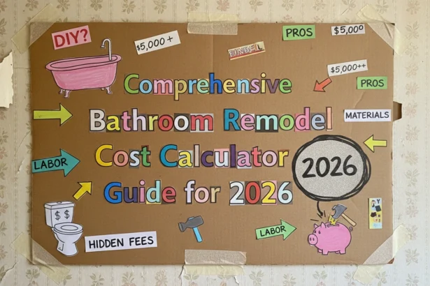 Your Realistic Bathroom Remodel Cost Calculator: A Contractor’s Guide