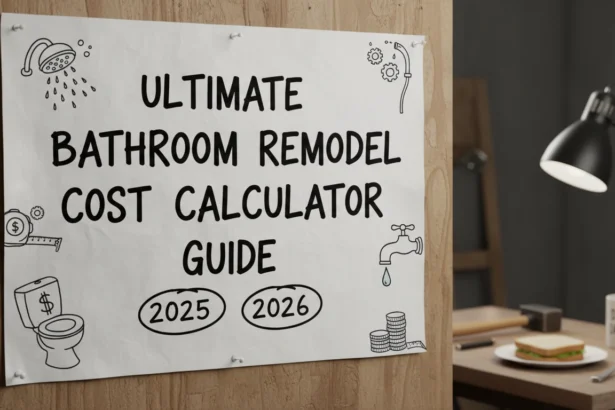 Bathroom Remodel Cost Calculator Guide 2026: Labor & Material Breakdown.