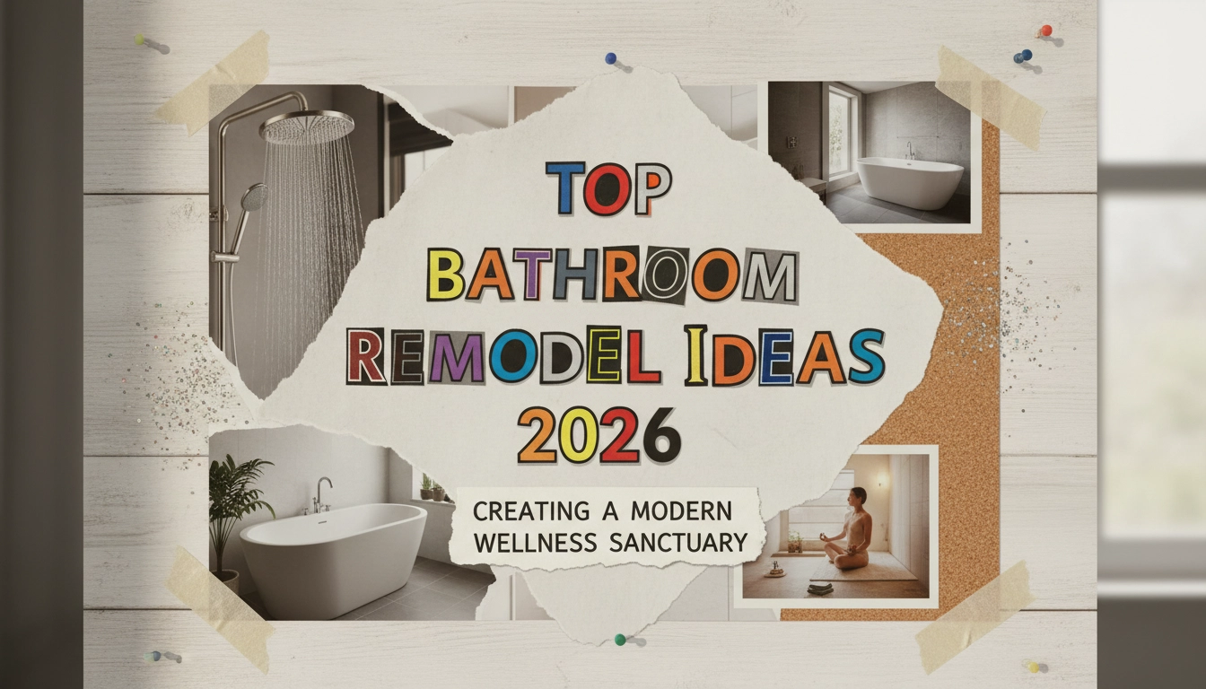 Top Bathroom Remodel Ideas 2026: Creating a Modern Wellness Sanctuary