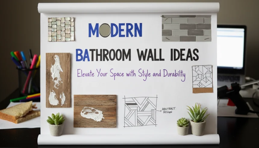 Modern Bathroom Wall Ideas: Elevate Your Space with Style and Durability