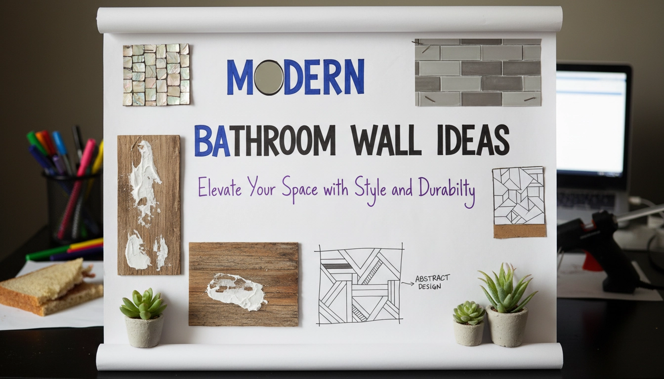 Modern Bathroom Wall Ideas: Elevate Your Space with Style and Durability