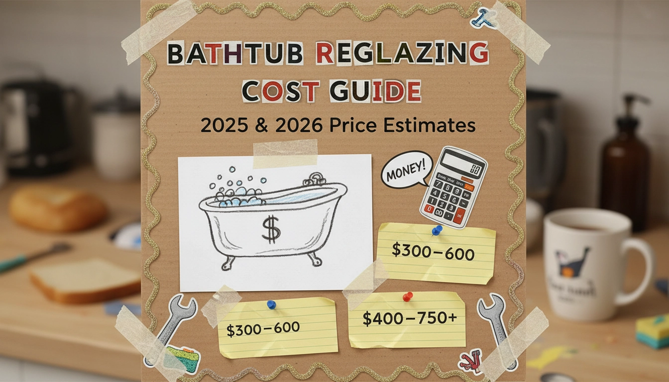 Professional Bathtub Reglazing Cost Guide: 2025 and 2026 Price Estimates