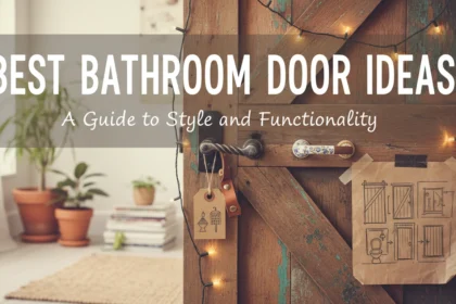 Best Bathroom Door Ideas: A Guide to Style and Functionality