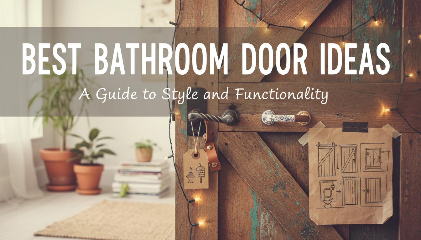 Best Bathroom Door Ideas: A Guide to Style and Functionality