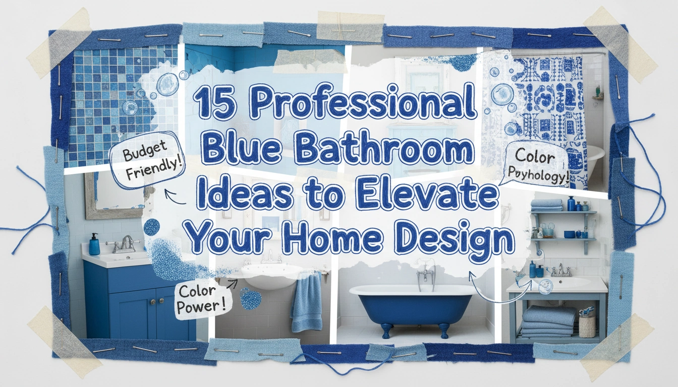 15 Professional Blue Bathroom Ideas to Elevate Your Home Design