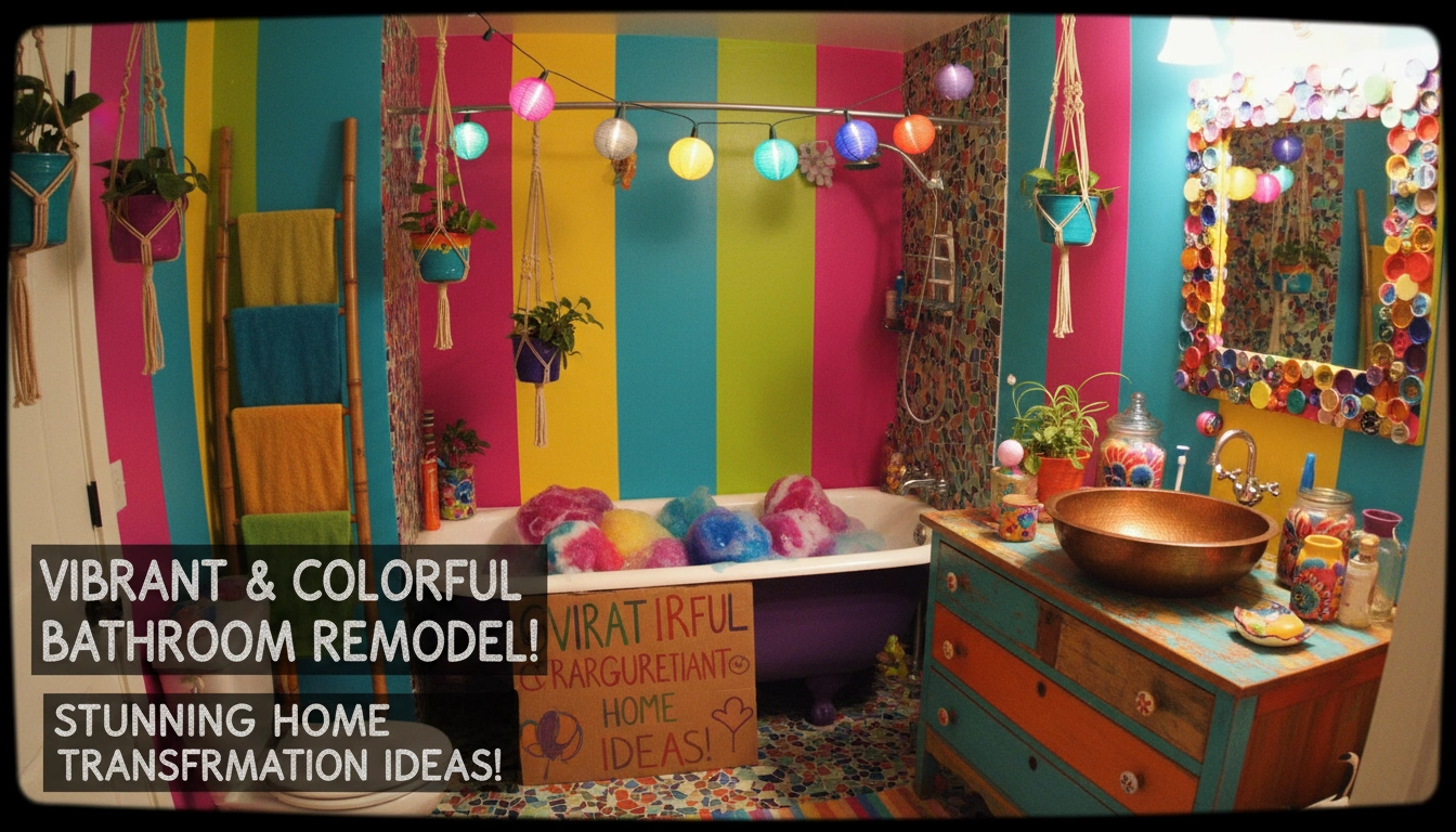 Vibrant Colorful Bathroom Remodel Ideas for a Stunning Home Transformation