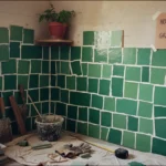 Elevating Home Wellness with a Green Tile Bathroom Design