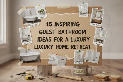 15 Inspiring Guest Bathroom Ideas for a Luxury Home Retreat