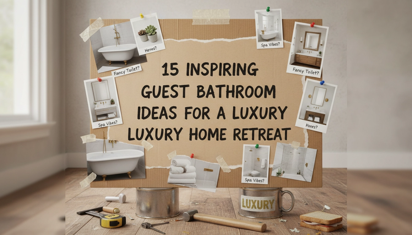 15 Inspiring Guest Bathroom Ideas for a Luxury Home Retreat