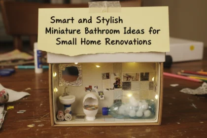 Smart and Stylish Miniature Bathroom Ideas for Small Home Renovations