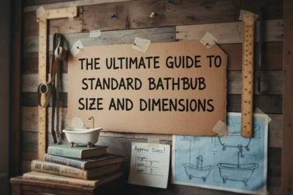 The Ultimate Guide to Standard Bathtub Size and Dimensions