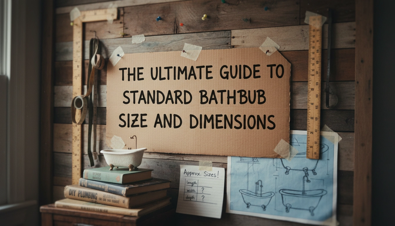 The Ultimate Guide to Standard Bathtub Size and Dimensions