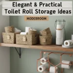 Elegant and Practical Toilet Roll Storage Ideas for a Modern Bathroom